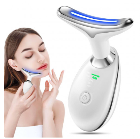 Masajeador Facial de 3 Luces LED